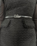 NK325 流蘇Tweed連身裙