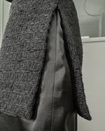 NK325 流蘇Tweed連身裙