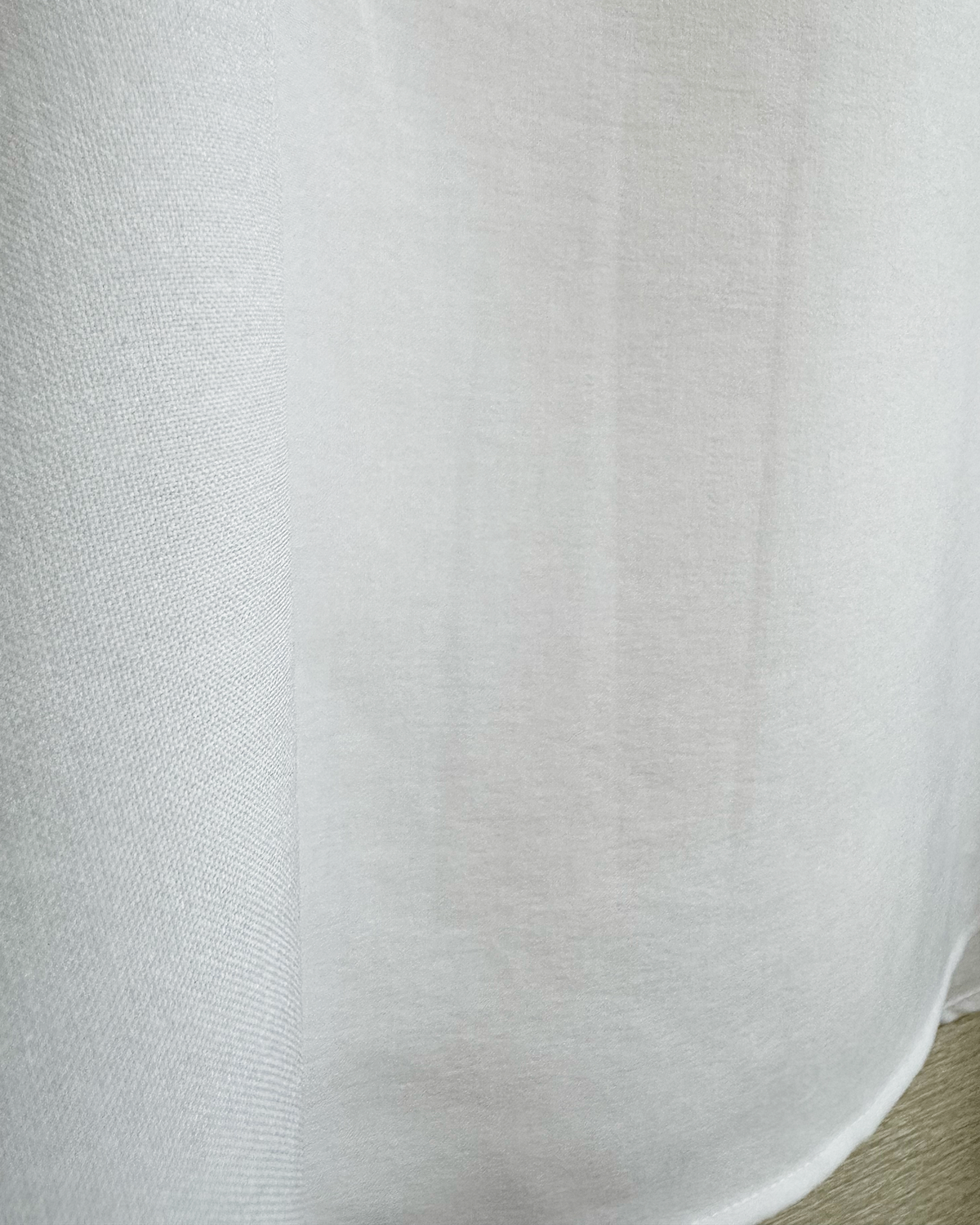 NK774 簡約圓領荷葉袖上衣
