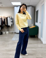 NK415 圓領無縫100%羊毛上衣