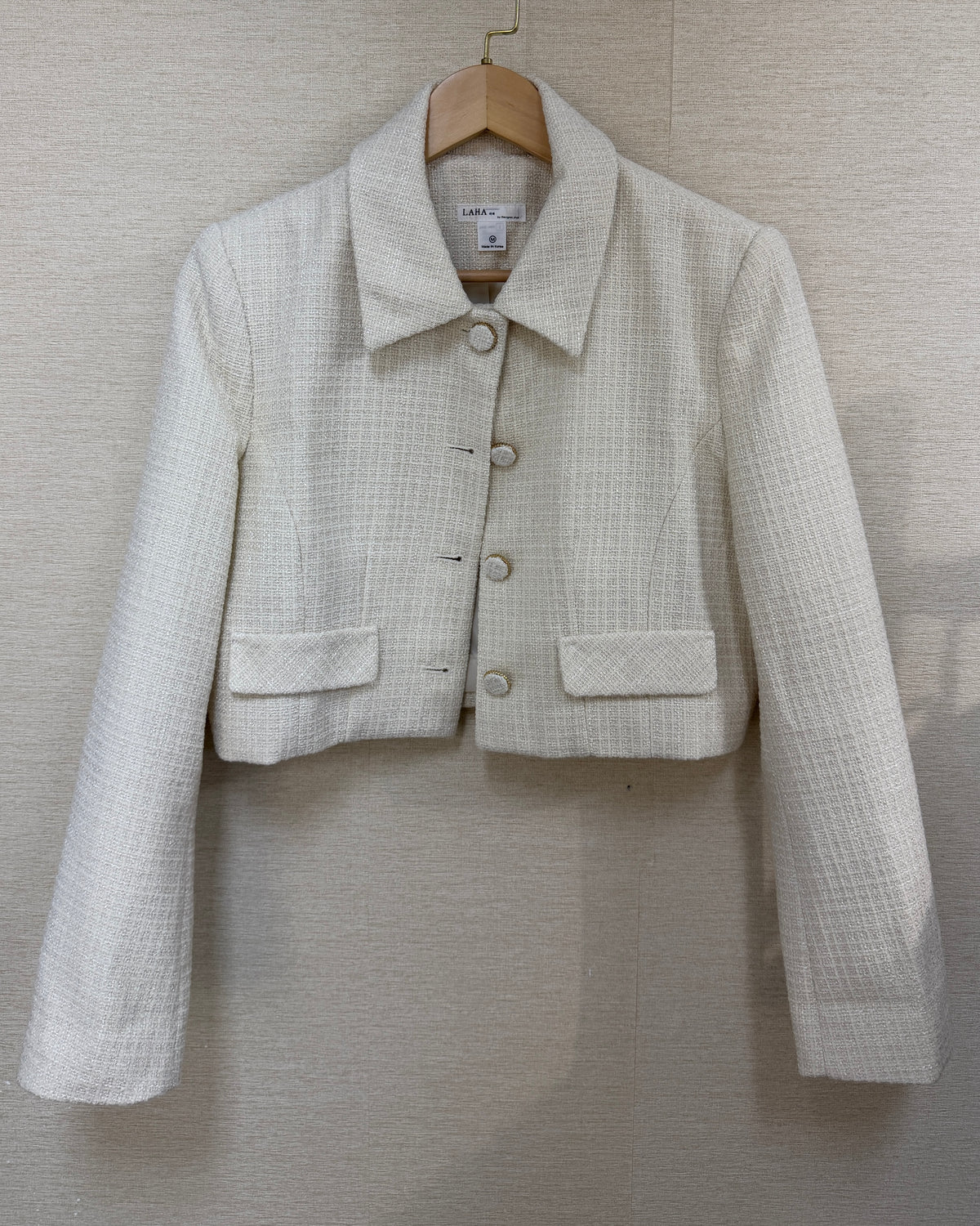 NK400 Tweed修腰短外套