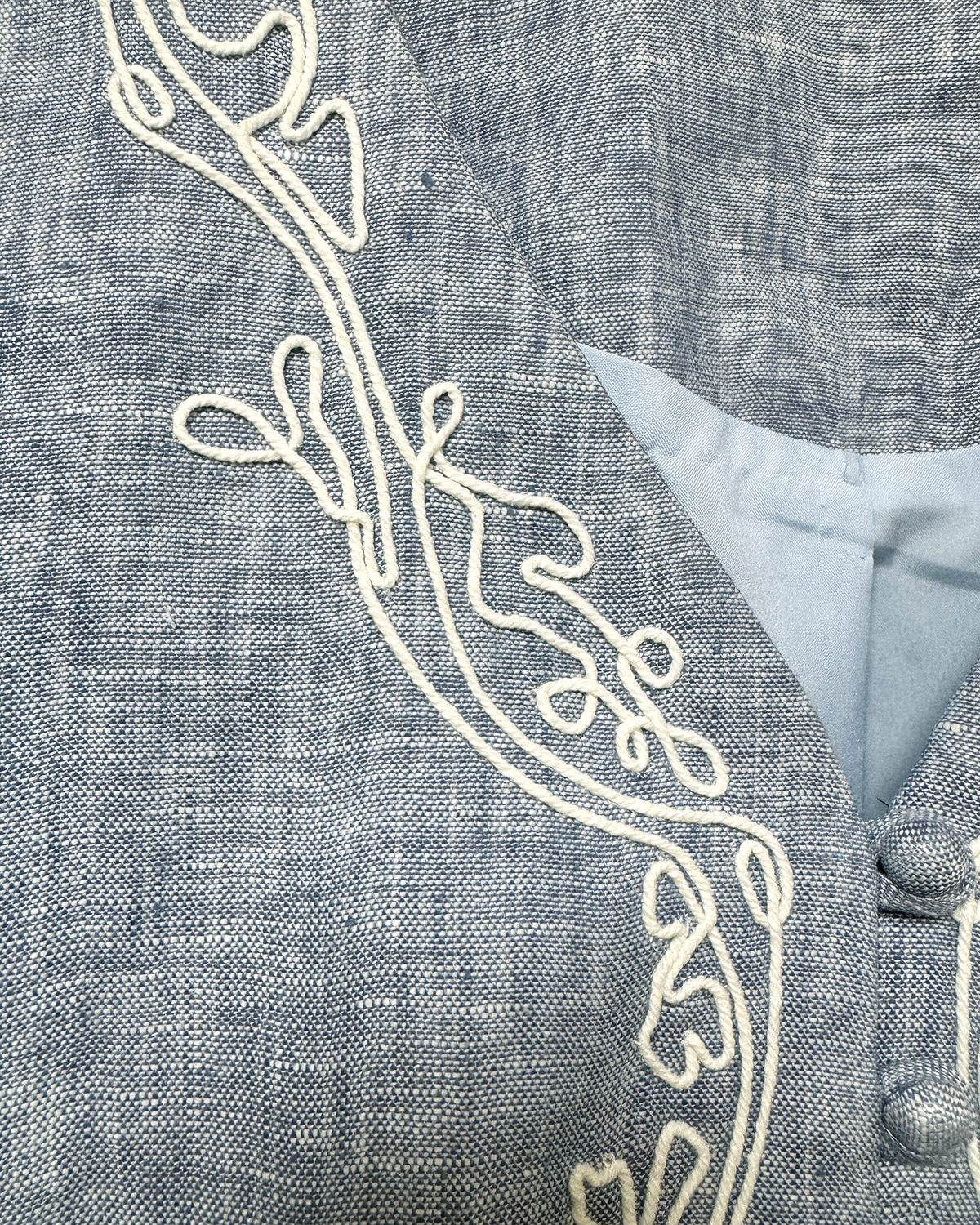 NK561 刺繡邊背心裙套裝