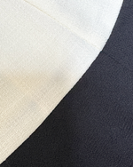 NK546 撞色收腰連衣裙(連腰帶)