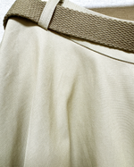 NK503 高腰傘型半截長裙(連腰帶)