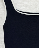 NK563 綑邊針織背心