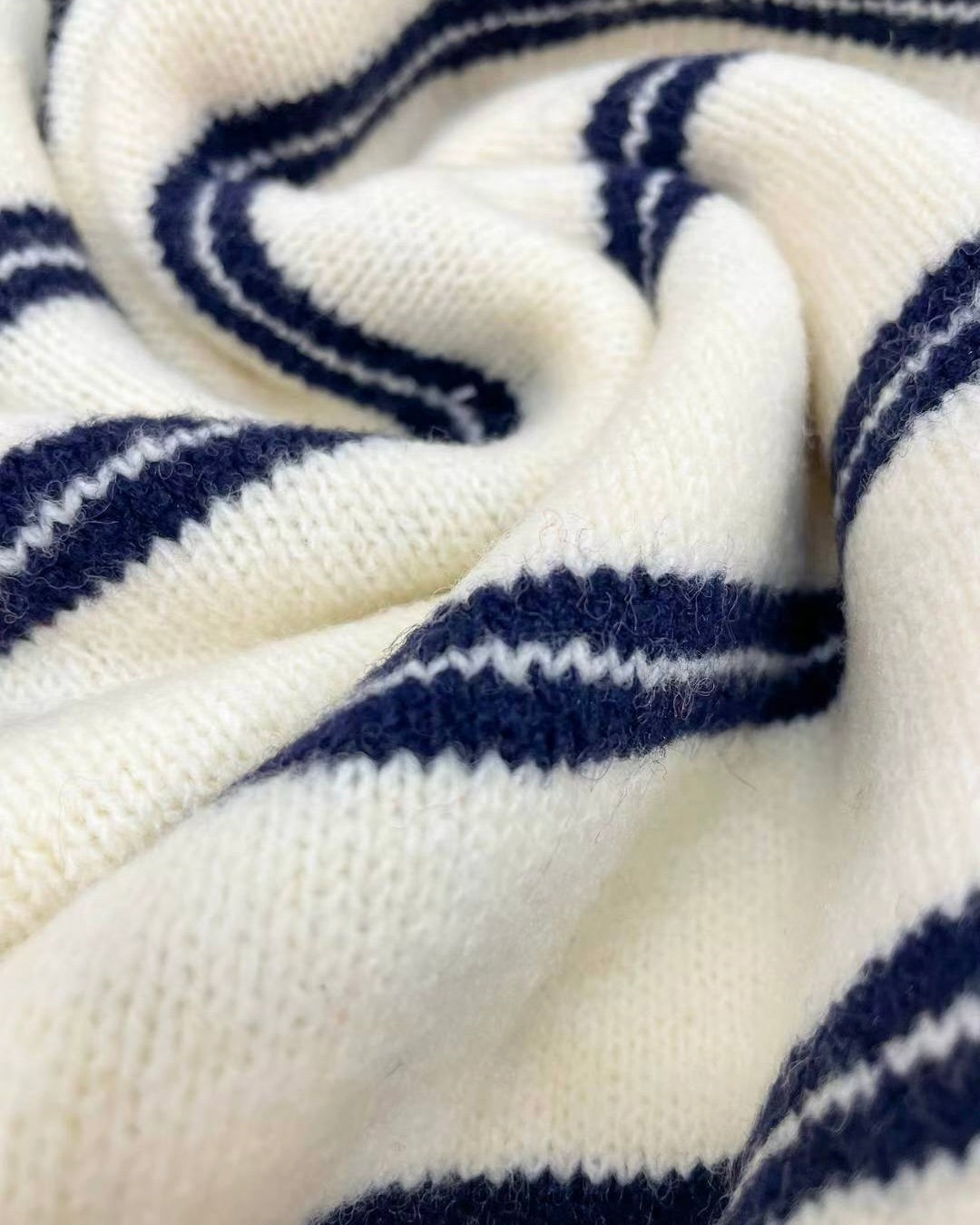 NK363 條子毛衣開襟外套