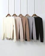 NK278 鈕扣針織上衣