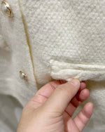 NK361 小香珍珠開襟外套