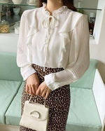 NK298 皺褶壓紋上衣