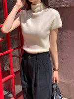 NK277 小飛袖高領上衣