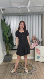 NK633 夏天彈性料格子上衣