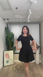 NK548 修腰泡泡連衣裙