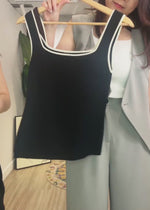 NK563 綑邊針織背心