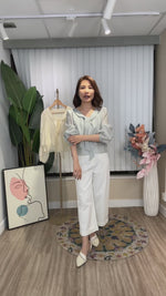 NK566 綁結鬆身剪裁上衣